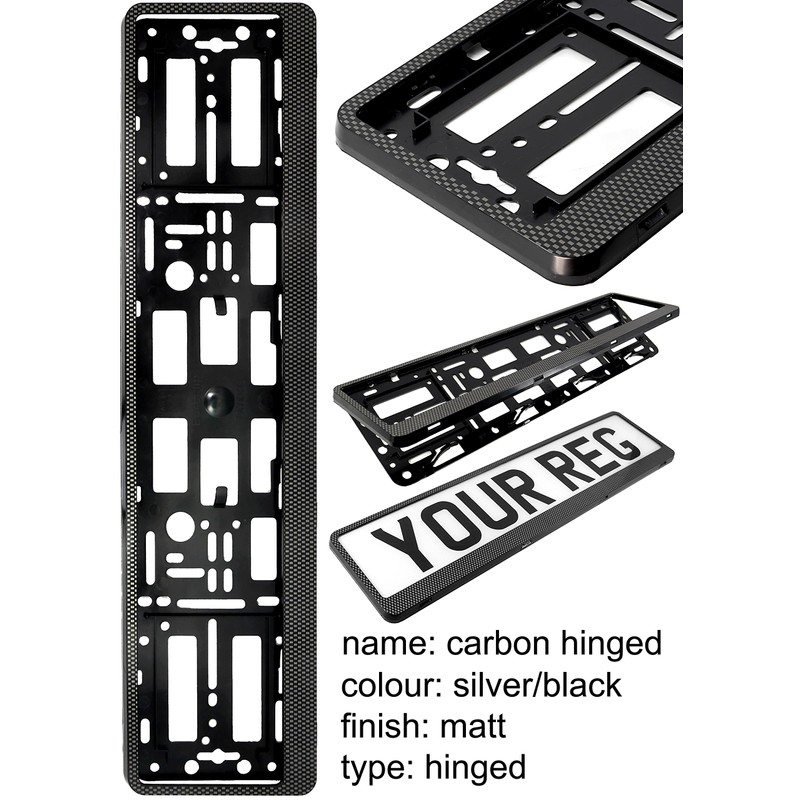 TAPORT® CAR REGISTRATION HOLDER FOR ANY CAR, VAN, TRUCK, TRAILER