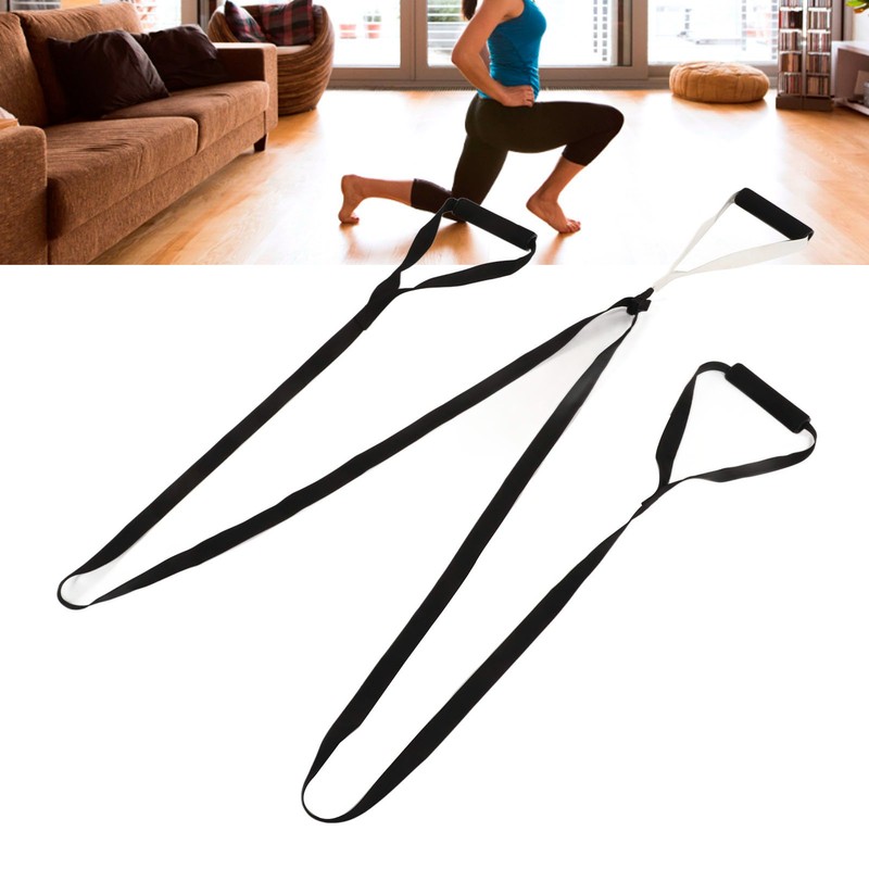 Suspension Trainer Door Attachment Fitness Stretcher Strap Anti Slip Adjustable