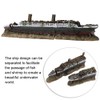 Titanic Lost Wrecked Boat Ship Aquarium Decoration Ornament wreck ornaments