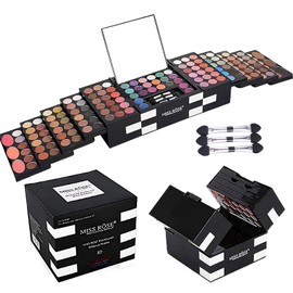 148 Color kit de Maquillaje, Paleta de Maquillaje para Mujer, Todo en Uno Sets de Maquillaje para Mujeres y Principiantes, Incluye Sombra de Ojos,... 