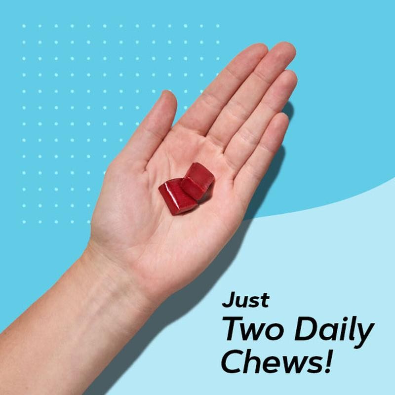 GNC Women's Ultra Mega Multivitamin Soft Chews, Mixed Fruit, 60