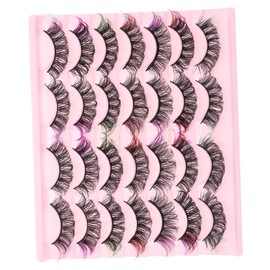 Baluue 14 Sets Lash Extensions Clusters Fake Lashes Natural Look Comfortable Wear for Occasions