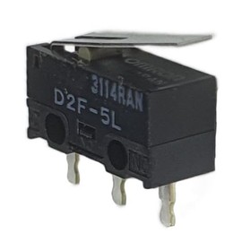 Omron Japan D2F-5L, 3D Printer Microswitches for Klicky Probe, Bed Levelling, Limit Switches, Filament Sensors, Mouse Repairs (3)