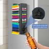 Can Cooler Holder Dispenser, Metal 2‑in‑1 Storage Organizer