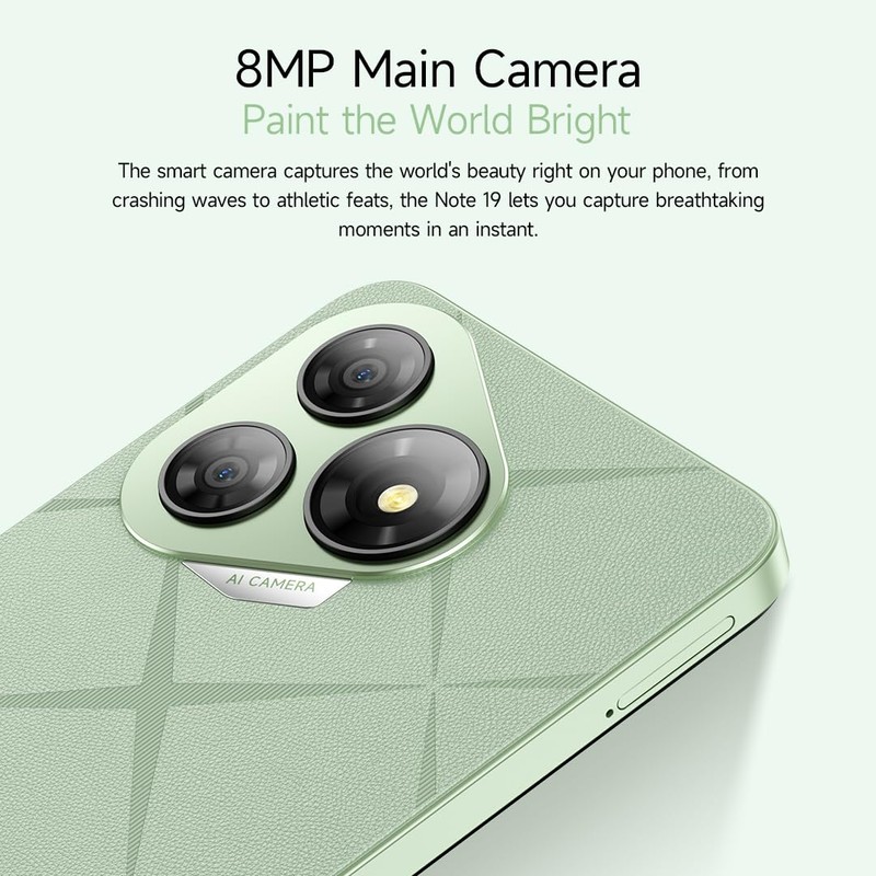 Ulefone Android 14 4G Smartphone without Contract Note 19, 3