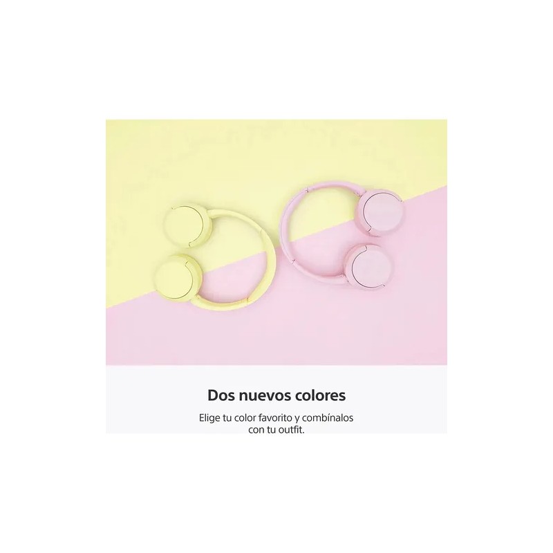 Audífonos Inalámbricos Sony Wh-ch520 Color Rosa