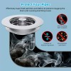 hibbent Stainless Steel 3 in 1 Kitchen Sink Drain Strainer