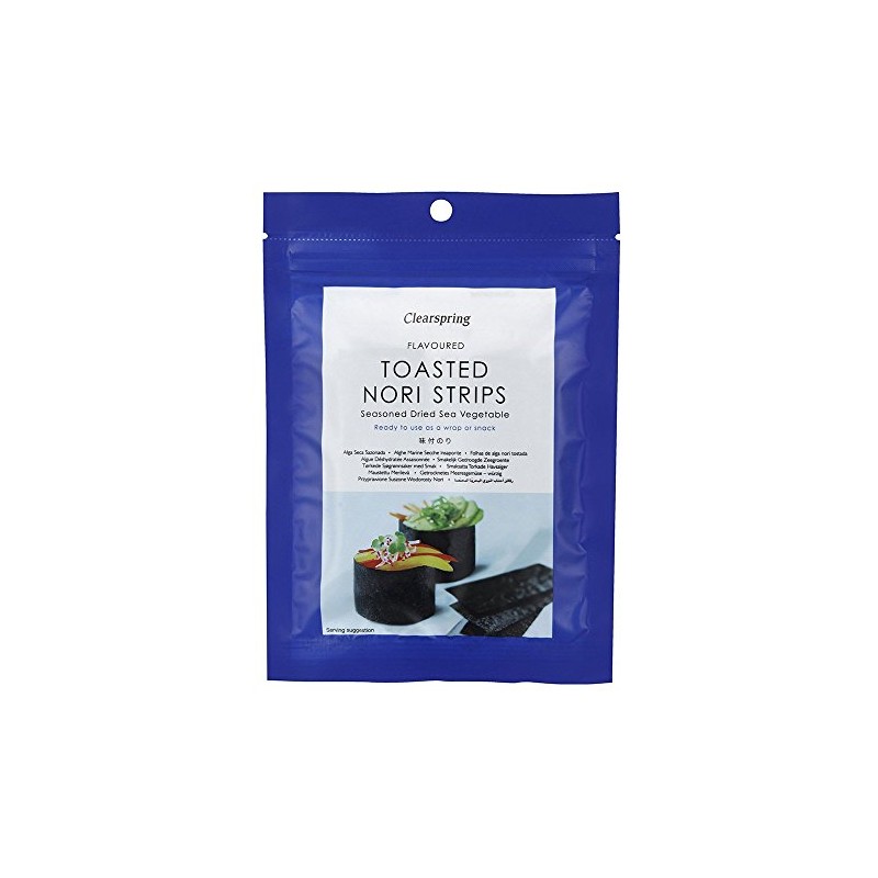 (Pack Of 8 - Flavoured Nori Strips | CLEARSPRING WHOLEFOODS
