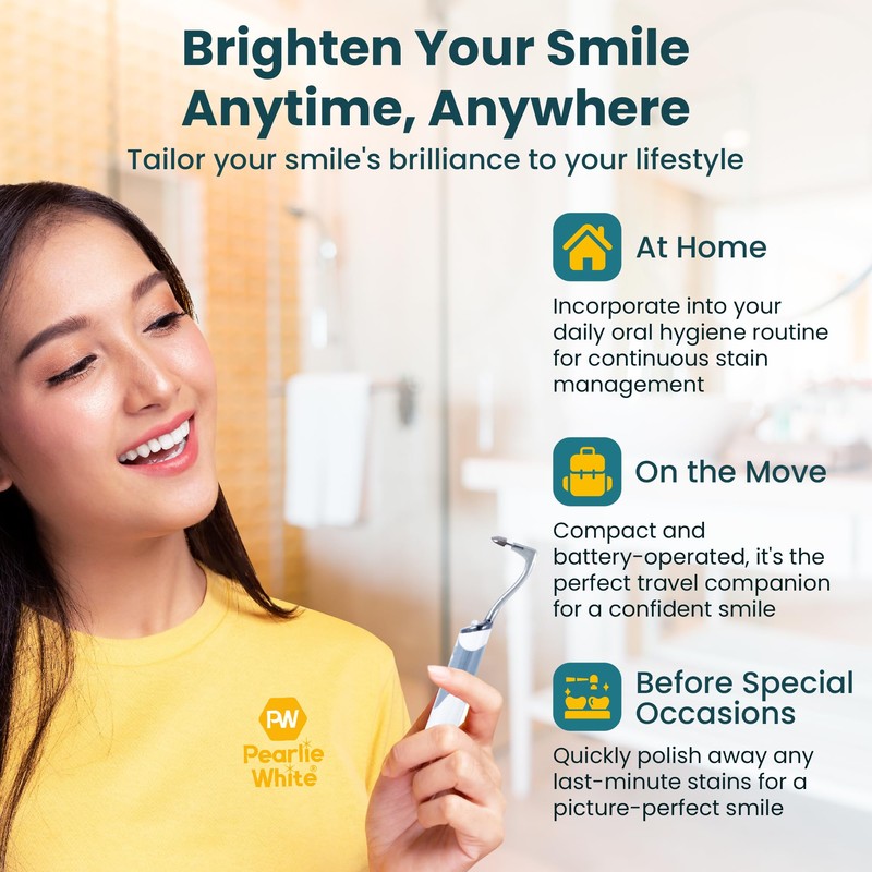 Pearlie White Lighted Tooth Stain Eraser