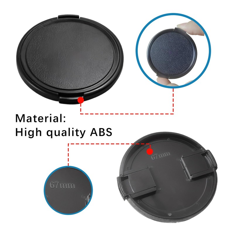 67 mm lens cap/accessory (can be pressed on both sides)