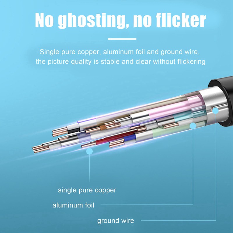 4K HD Multimedia Interface Cable Male to Male 18Gbps High