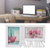Paris Tower Photo Frame, 2 Pieces, 29.8 x 17 cm,