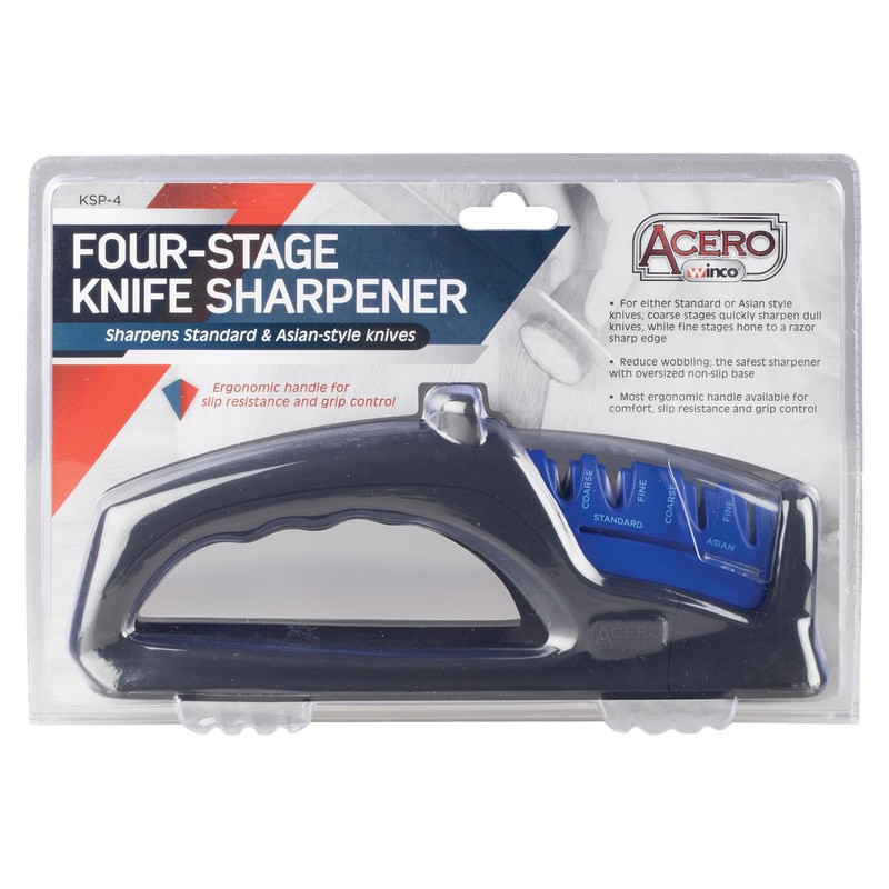 Winco Four Stage Knife Sharpener