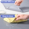 Bedside Commodes Mat, 23.6 x 19.7 Bedside Portable Toilet Mat