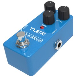 ROCK Dream,Guitar Pedal,Electric Guitar Effects Pedal for Guitars and Bass Effect Pedals Mini Single Type DC 9V True Bypass