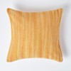 Homescapes Cotton Chenille Tie and Dye Cushion Cover Rust 45