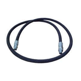 Hose Reel Connector Hose for Pressure Washer Whip Line, 8FT Hose, 3/8-Inch Male Pipe Thread, 4000 PSI Rated (8 Feet)