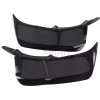 Unbranded Adjustable Black Deflectors Side Wings Accent For Harley Road