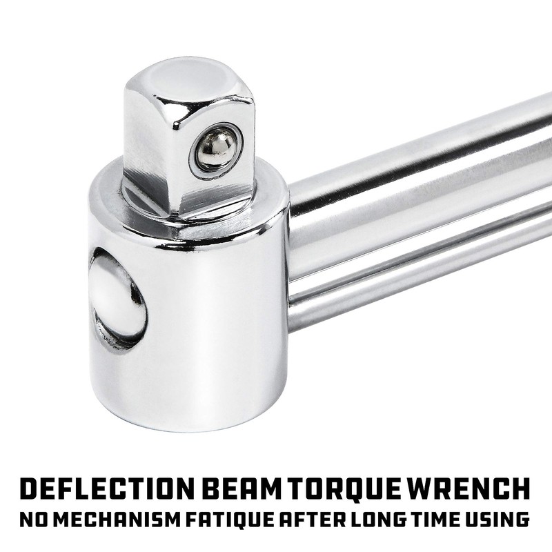 Powerbuilt 1/2-Inch Drive Needle Torque Wrench, 0 to 140 Ft.