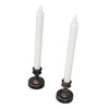 8PCS LED Taper Candle Flameless Window Candle Remote Control Warm
