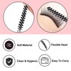 Corconess 100Pcs Mini Spoolies For Lashes,Mascara Wands Spoolies For Brows