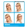 DOOViC 4-Pack Reading Glasses Blue Light Blocking Computer Readers Anti