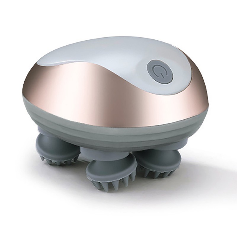 Mini Electric Head Scalp Massager Waterproof Portable Scalp Massager Rechargeable