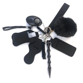 10 Pcs Alarm Keychain Safety Keychain for Women