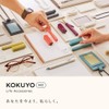Kokuyo KME-PSL101W Stapler Portable Stapler, Foldable Type, White