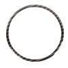 Steering Wheel Emblem Ring Carbon Fiber Look Simple Cool Replacement