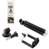 FAEFTY Smartphone Tripod Flexible Mini Portable with 1/4 Inch Screw,