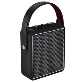 YaoshanTuda Silicone Protective Cover Case for Marshall Stockwell II Speaker - Shockproof Skin with Carrying Strap, Portable Wireless Bluetooth Speaker Accessory (Black)