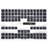 Advantage360 Steel Blue Keycap Set - PBT Plastic | Dye-Sublimated