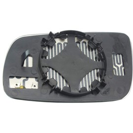 For Volkswagen Golf 1999-2006 Mirror Glass Passenger Side | Heated | w/Backing Plate | Convex Glass Type | Replacement For 3B1857522A