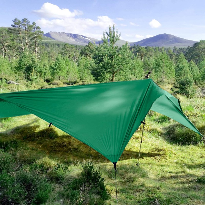 Aqua Quest Guide Tarp - 100% Waterproof Ultralight Ripstop SIL