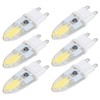 6PCS G9 LED COB Light Bulb 500LM Ceiling Lamp Bulb