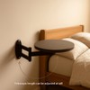 Wall Mounted Folding Table,Floating Desk for Wall,Sofa Side Table for