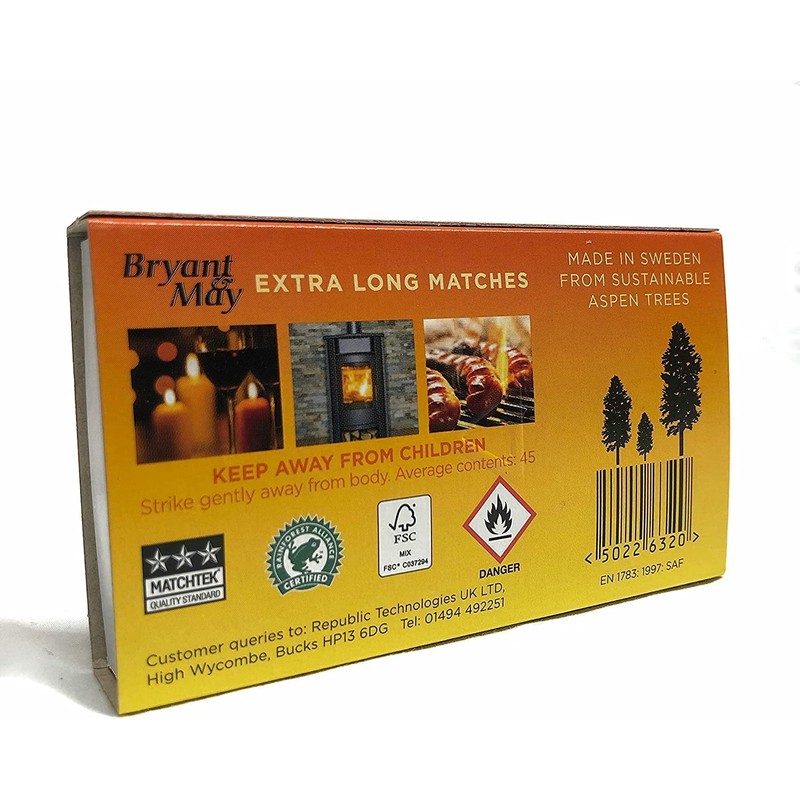 Ksp partners ltd e-commerce Bryant And May Extra Long Matches
