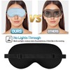 Sleep Mask, Silk Eye Mask for Sleeping with Adjustable Strap,