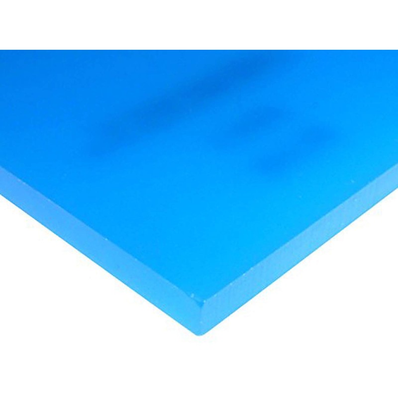 Acrylic Sheet, 2051 Blue Transparent, 6 MM (0.25") Thick, 18"