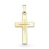 EDELIND Cross Pendant Gold 333/8 Carat Real Gold Pendant Gold