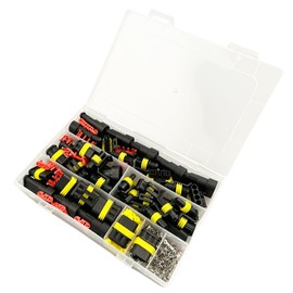 Waterproof Automotive Electrical Wire Connectors,352Pcs 26 Sets Male and Female Wiring Connectors Connector kit and Wire Plug connectors 1/2/3/4 Pin for Vehicles & Marine