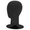 API A1 Pacific Inc. Styrofoam Foam black Wig mannequin head