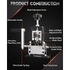 Manual Wire Stripping Machine, 2 IN 1 Drill-Powered/Hand Crank Wire