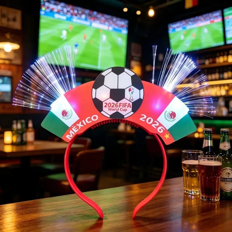 Diademas Luminosas Mexicanas 2 Piezas Para Fiesta Y Eventos