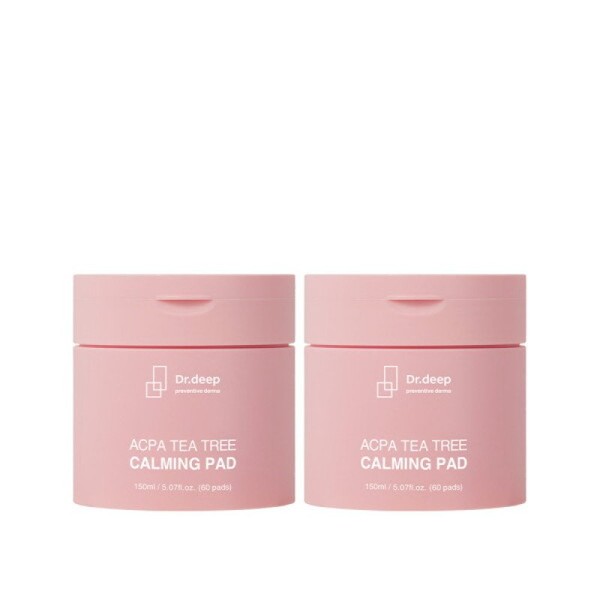 Dr. Deep Acpha Tea Tree Soothing Pad x2 / 닥터딥