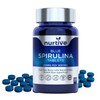 NURTIVE Blue Spirulina Tablets - 250mg per Serving, Phycocyanin Superfood