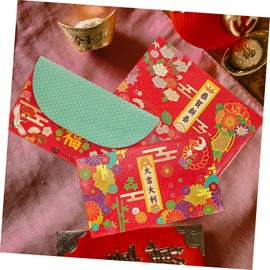 TEHAUX 12pcs Festival Red Packet Wedding Favors Japanese Bunny Lucky Money Envelopes 2023 Rabbit Money Envelopes Japanese Red Envelope Luck Money Bag Paper