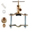 LDR 509 5110 Self Piercing Copper Saddle Valve, 3/8-Inch to