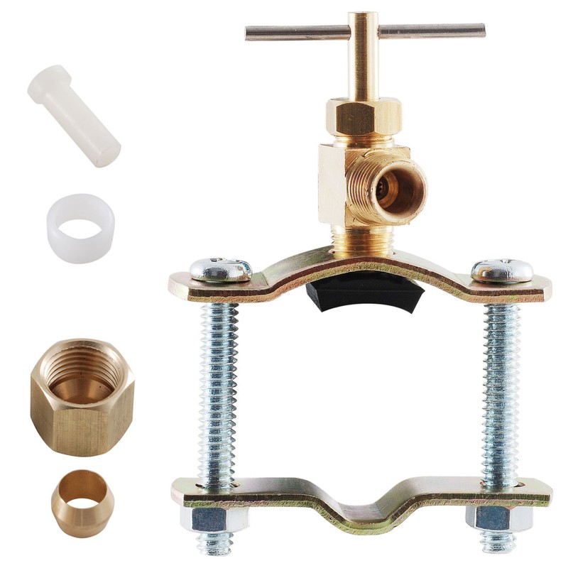 LDR 509 5110 Self Piercing Copper Saddle Valve, 3/8-Inch to